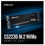 PNY 1TB SSD NVMe 3300MB/s Read 2600MB/S Write CS2230 - IBSouq