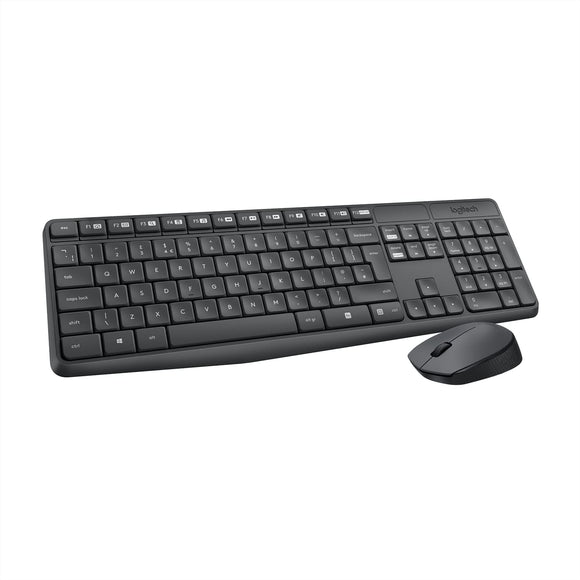 Logitech Wireless Keyboard Mouse (MK235)