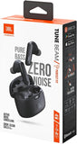 JBL TUNE BEAM TRUE WIRELESS NOISE CANCELLING EARBUDS BLUE / BLACK