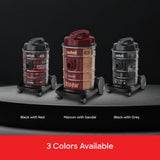 SANFORD VACUUM CLEANER 25L 3200W BLACK WITH GRAY (SF899VC)