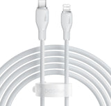 Baseus Fast Charging cable Pudding Series Type-c to lightning 20w 1.2m White