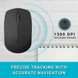 Rapoo Multi-mode Wireless Mouse Dark Grey (M100Silent)