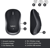 Logitech Wireless Keyboard Mouse (MK330)