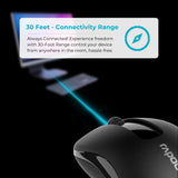 Rapoo Wireless Optical Mouse Black (M10PLUS)