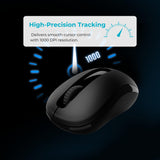 Rapoo Wireless Optical Mouse Black (M10PLUS)