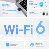 TP-LINK AX1800 Nano Wi-Fi 6 Wireless USB Adapter (Archer TX20U Nano)