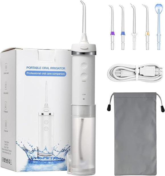 h2ofloss Oral Irrigator with 5 nozzles (HF-10mini)