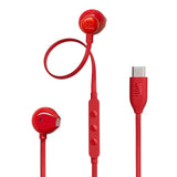 JBL Tune 305 Wired In-Ear Type C Headphones Features Black/Red/White/ Blue
