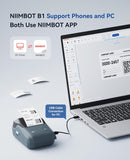 NIIMBOT SMART LABEL PRINTER B1 SPACE BLUE
