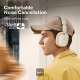 Baseus Bowie H1i Noise Cancellation Wireless Headphones Stellar White