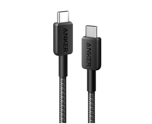 ANKER 322 USB-C TO USB-C 6ft 1.8M Black(A81F6H11) - IBSouq