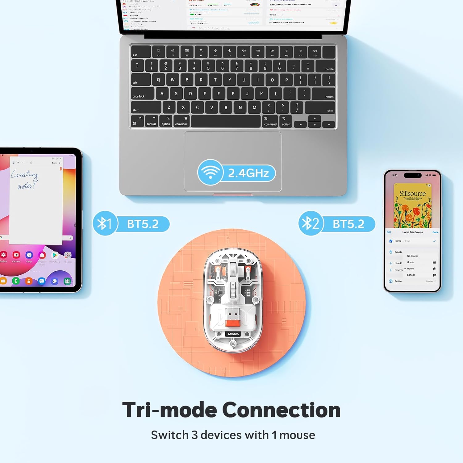 MEETION WIRELESS MOUSE (BTM005)