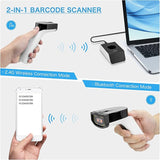 NETUM Fashionable Bluetooth Wireless 1D Barcode Scanner (DS5000)