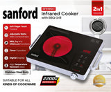 SANFORD INFRARED COOKER WITH BBQ GRILL (SF5195IC)