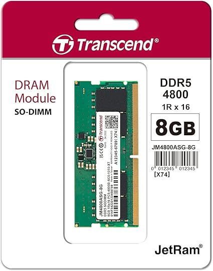 Transcend DDR5 8GB Laptop 4800