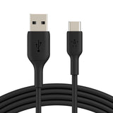 Belkin USB-A TO USB-C CABLE 1Mtr Black
