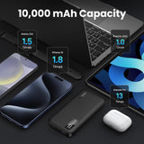 UGREEN 10000mAh Two-way Fast Charging Power Bank 20W Black (PB311)