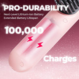 TYMO PORTABLE HAIR STRAIGHTENING BRUSH PORTA PRO PINK (HC122P)