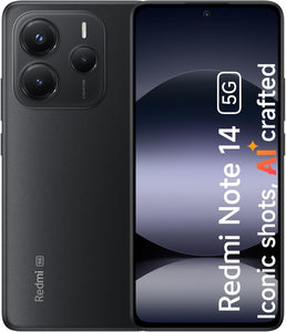 REDMI NOTE 14 8GB RAM 256GB ROM 5G MIDNIGHT BLACK