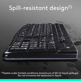 LOGITECH WIRED KEYBOARD (K120)