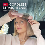 TYMO PORTABLE HAIR STRAIGHTENING BRUSH PORTA PRO PINK (HC122P)