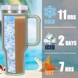 Double Wall Stainless Steel Vacuum 40oz (HD-05-E004)