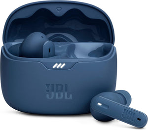 JBL TUNE BEAM TRUE WIRELESS NOISE CANCELLING EARBUDS BLUE / BLACK