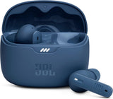 JBL TUNE BEAM TRUE WIRELESS NOISE CANCELLING EARBUDS BLUE / BLACK