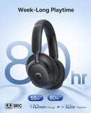 Baseus Bass BH1 Lite Wireless Headphones Starlight Off white (A0203C02)