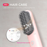 TYMO PORTABLE HAIR STRAIGHTENING BRUSH PORTA PRO PINK (HC122P)