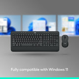 LOGITECH ADVANCED WIRELESS KEYBOARD AND MOUSE (MK540)