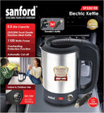 SANFORD ELECTRIC KETTLE WITH CAR ADAPTER  0.5L (SF3351EK)