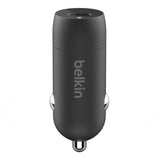 Belkin BoostCharger USB-C Car Charger with USB-C TO USB-C Cable 30W