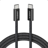 ANKER ZOLO USB-C TO USB-C CABLE 3.3FT 1M 240W BRAIDED (A8060H21)