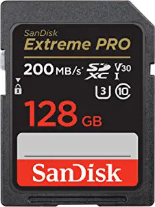 SanDisk Extreme PRO SDXC UHS-1 Card 128GB 200MB/S - IBSouq