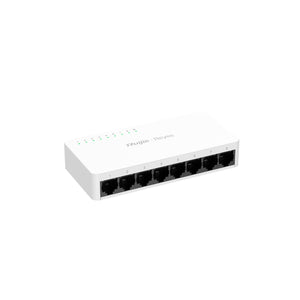 RG-ES08G-L, 8-Port 10/100/1000 Mbps Unmanaged Non-PoE Switch - IBSouq