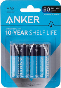 Anker AA AlKaline Batteries 8-Pack Blue (B1810H13) - IBSouq