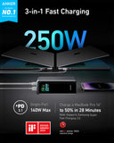 Anker Prime 27650mAh Power Bank 250W with 100W Charging Base (B1340211)