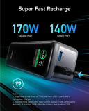 Anker Prime 27650mAh Power Bank 250W with 100W Charging Base (B1340211)