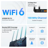TP-LINK ROUTER Wi-Fi 6 AX3000 (ARCHER AX55 PRO)
