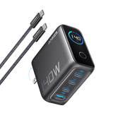 Anker Fast Charging for Four Device Anker Charger 140W 4 Port with USB-C to USB-C Cable (B2697KZ1)
