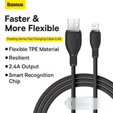 Baseus Fast Charging Cable USB To Lightning 2M Black