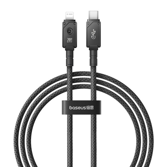 Baseus Fast Charging Cable USB-C To Lightning 20W 1M Black