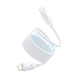 Baseus PicoGo Magnetic Liquid Silicone Fast Charging Cable USB-C to USB-C 240W 1M White