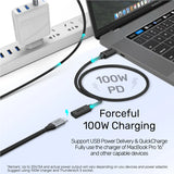 UNITEX USB-C EXTENSION  CABLE 0.5M (C14086BK)