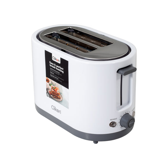 CLIKON BREAD TOASTER 2 SLICE 650W - 700W (CK2457) - IBSouq