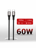 TELUX SYNCX Braided USB-C to USB-C Cable 1.2m