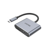 UNITEK USB-C TO 4K HDMI AND FULL HD VGA ADAPTER (D1049A)