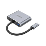 UNITEK USB-C TO 4K HDMI AND FULL HD VGA ADAPTER (D1049A)