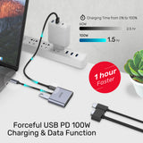 UNITEK USB-C TO 4K HDMI AND FULL HD VGA ADAPTER (D1049A)